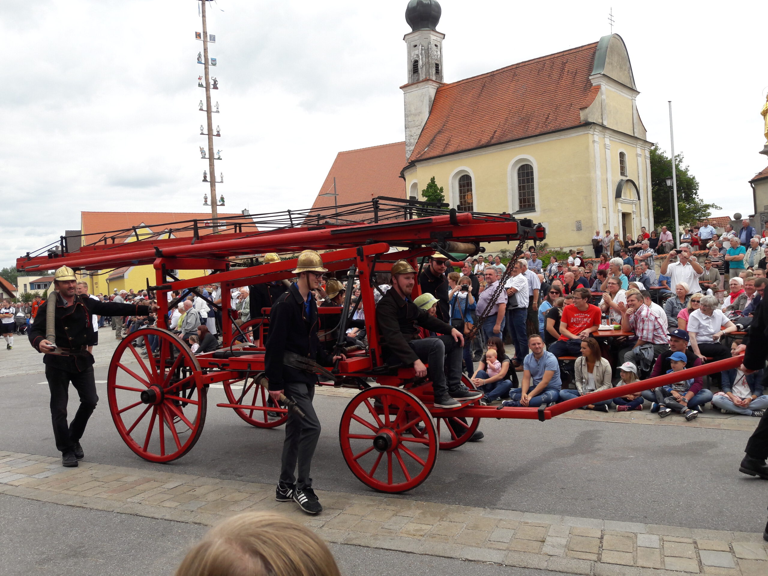 Historische Feuerwehrleiter